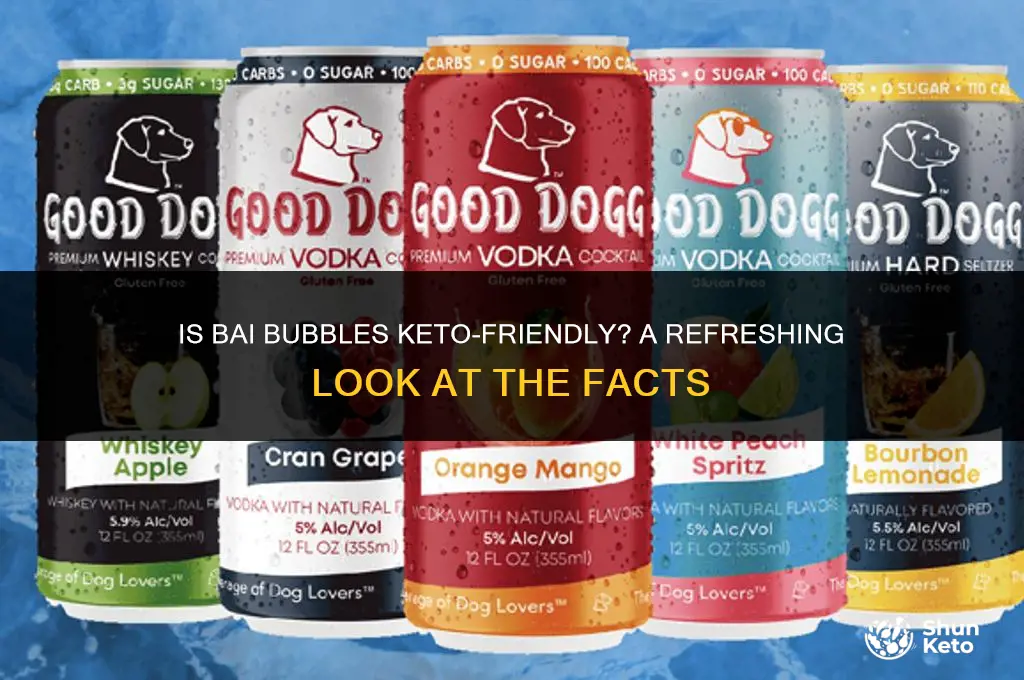 is bai bubbles keto