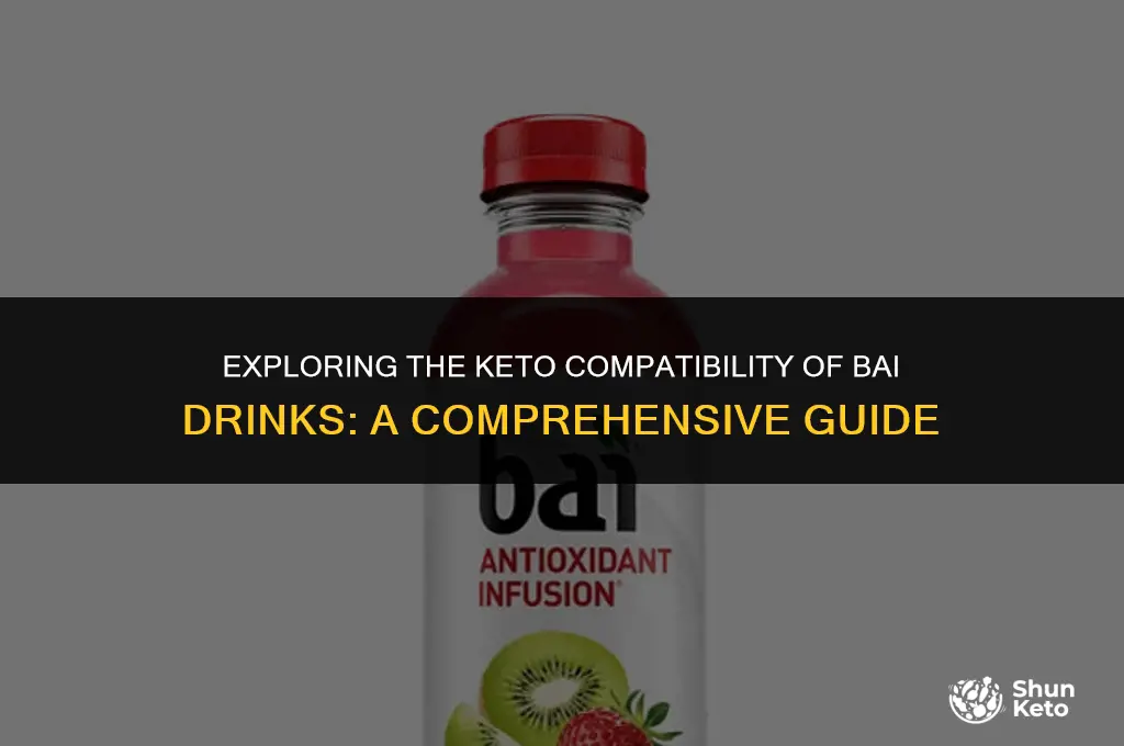 is bai drink keto friendly