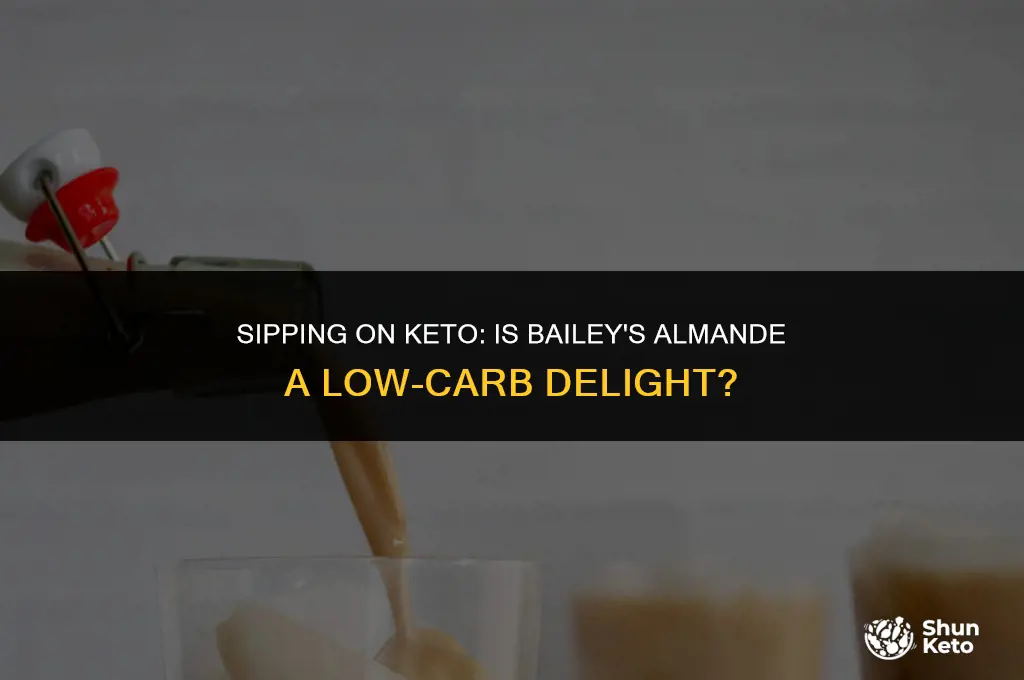 is baileys almande keto friendly