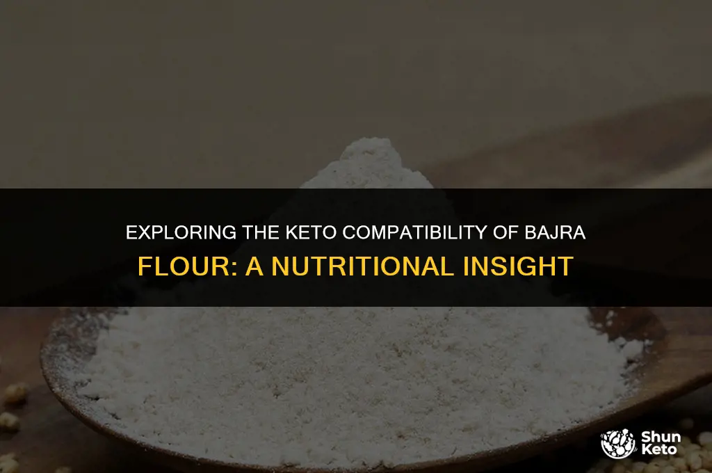 is bajra flour keto friendly