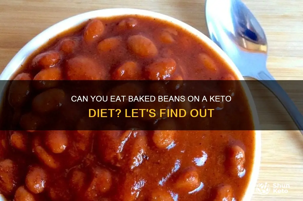 is baked beans on keto diet