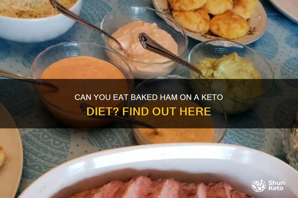 is baked ham okay on keto diet