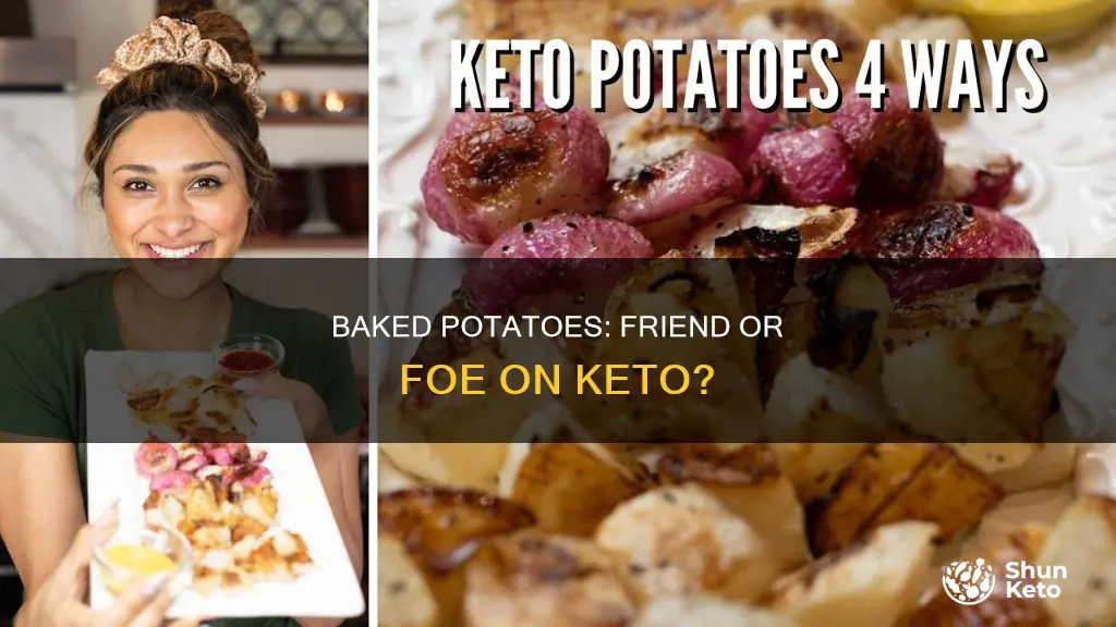 is baked potato for keto okay