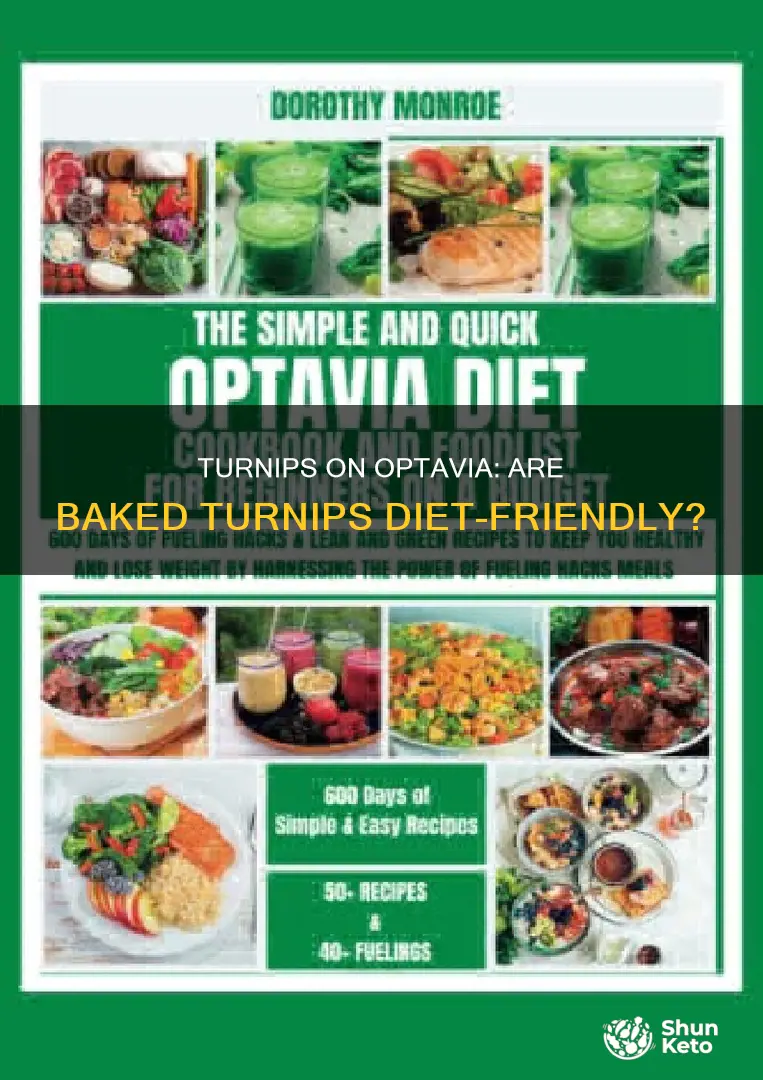 is baked turnip allowed on first week of optavia diet