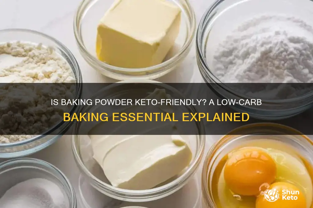 is baking powder keto
