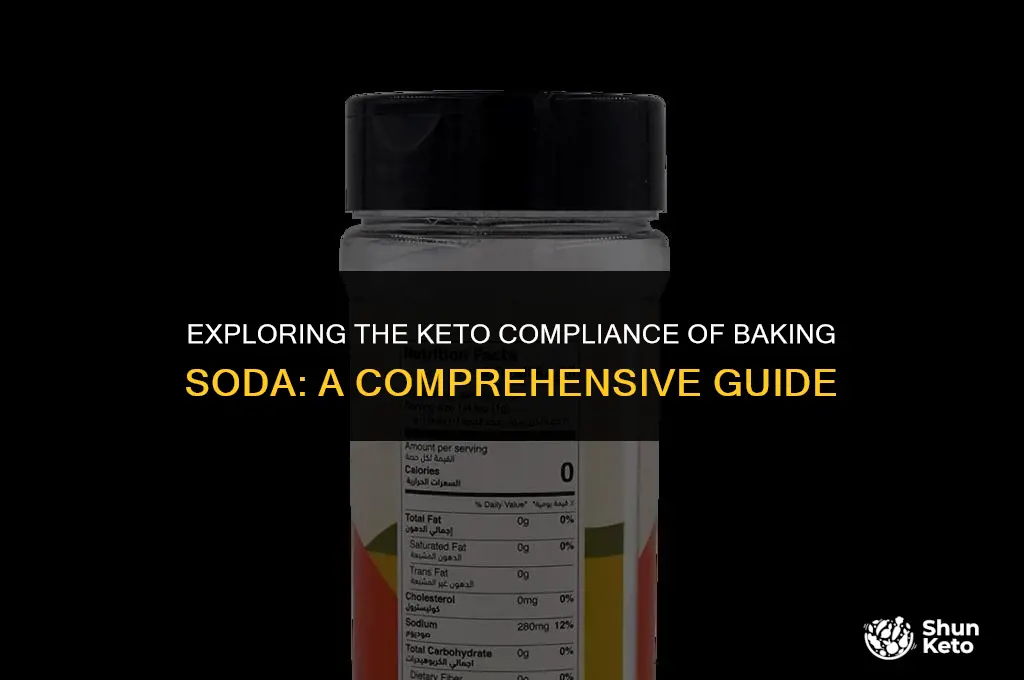 is baking soda keto compliant