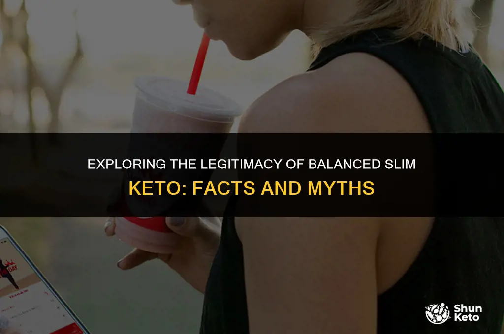 is balanced slim keto legit
