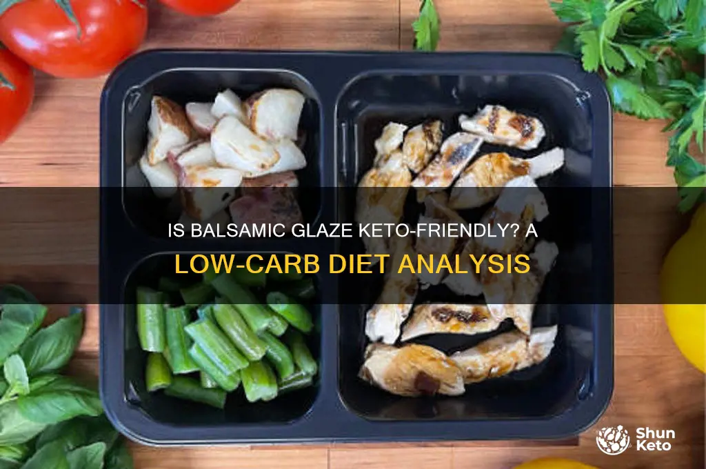 is balsamic glaze keto