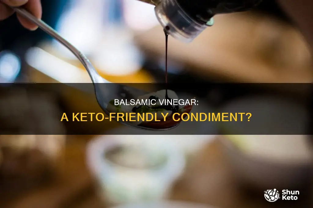 is balsamic vinegar keto approved