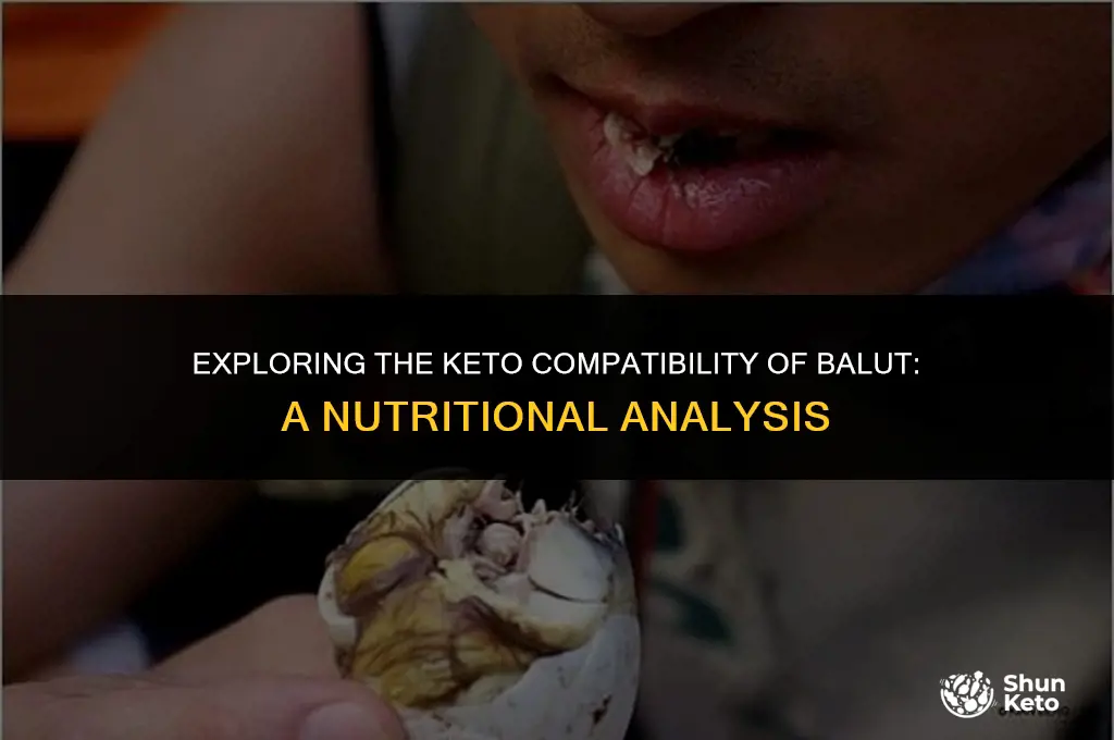 is balut keto friendly