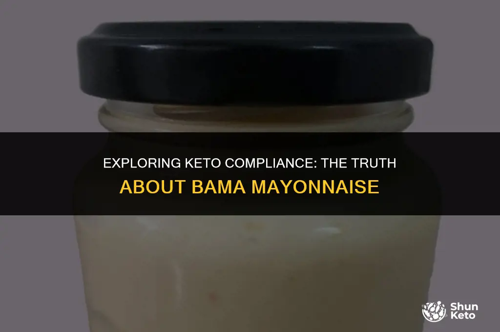 is bama mayonnaise keto compliant