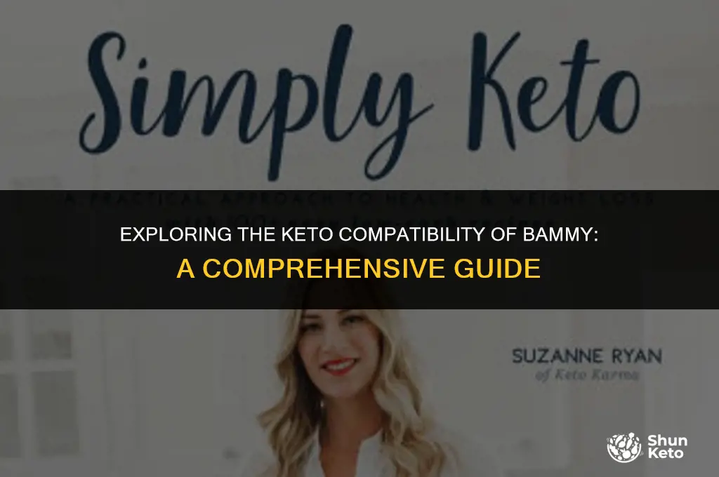 is bammy keto friendly
