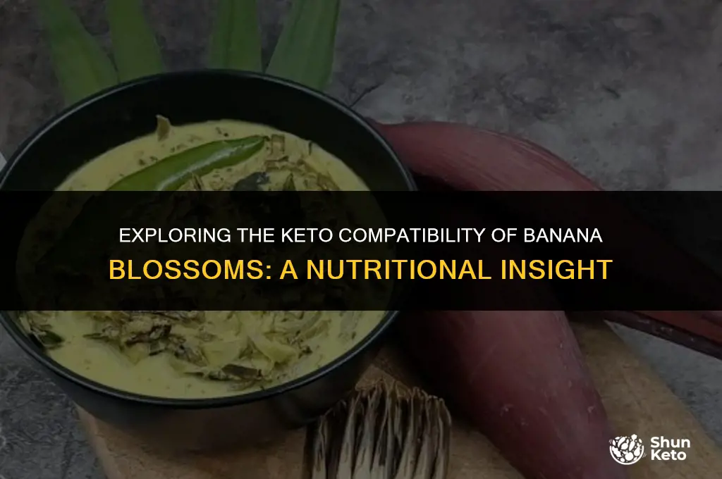 is banana blossom keto friendly