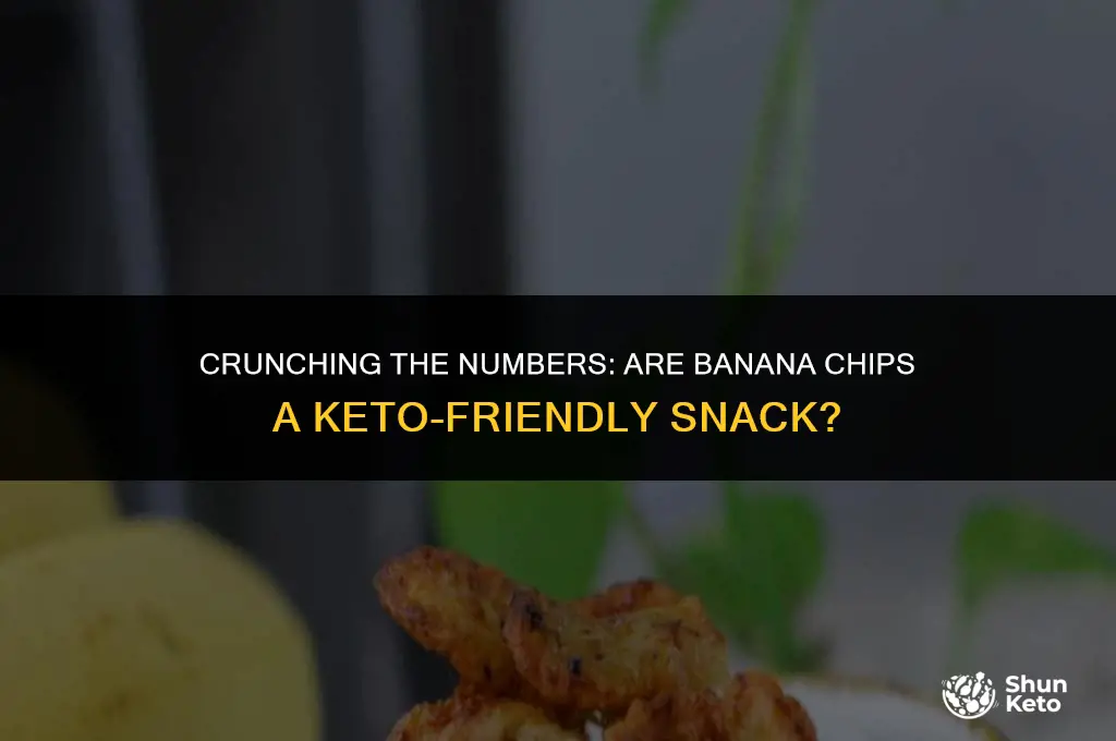 is banana chips keto friendly