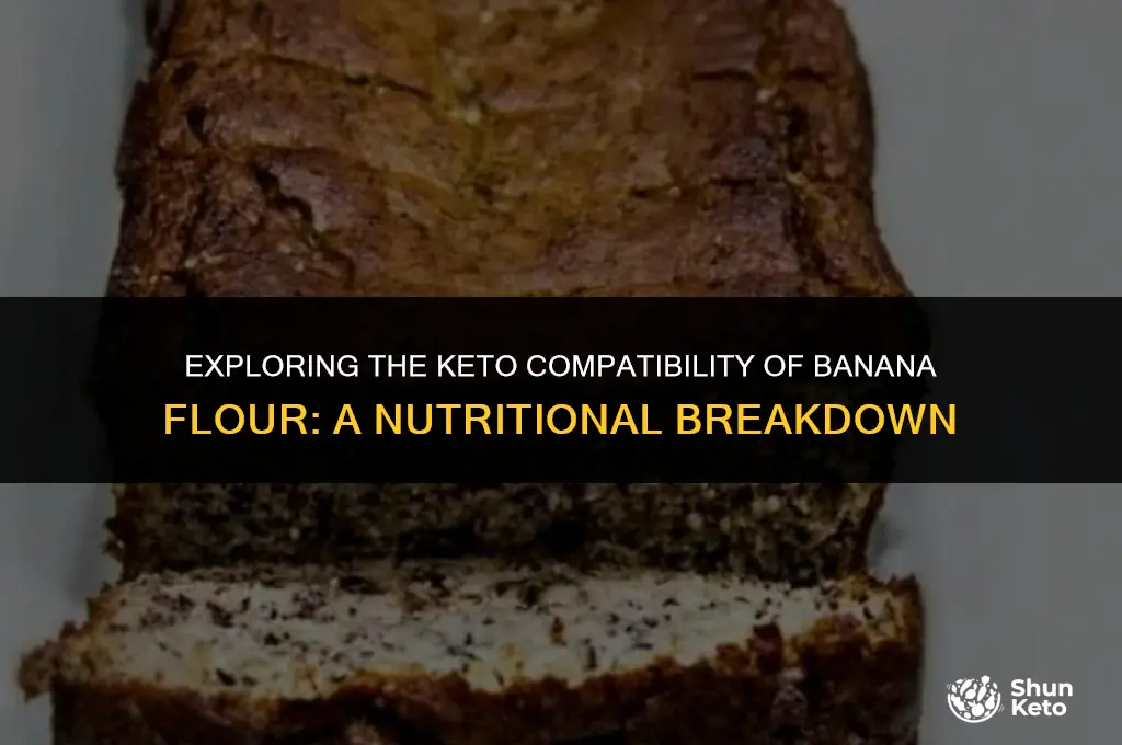 is banana flour keto friendly