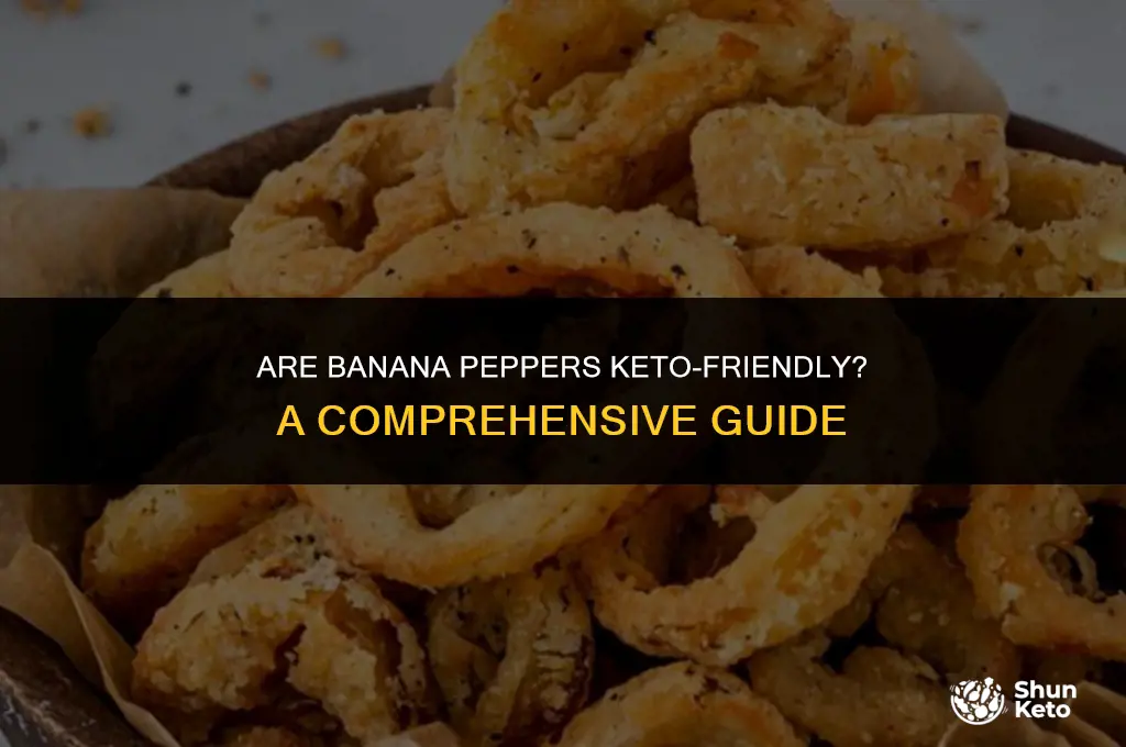is banana peppers keto