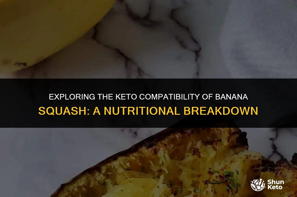 is banana squash keto friendly