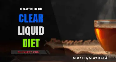 Clear Liquid Diets: Is Banatrol a Good Option?