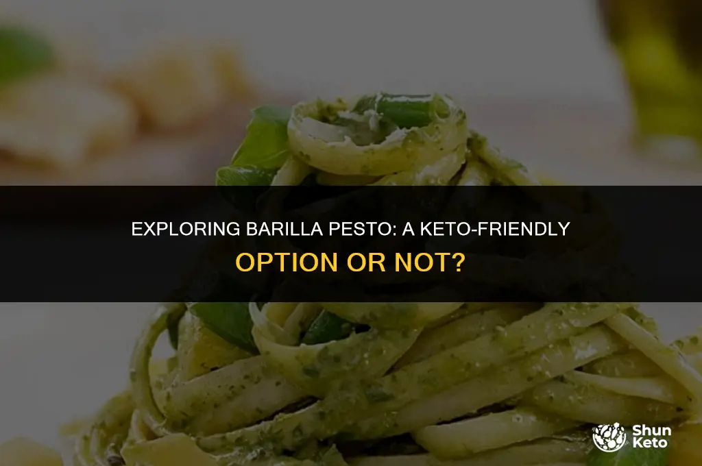 is barilla pesto keto friendly
