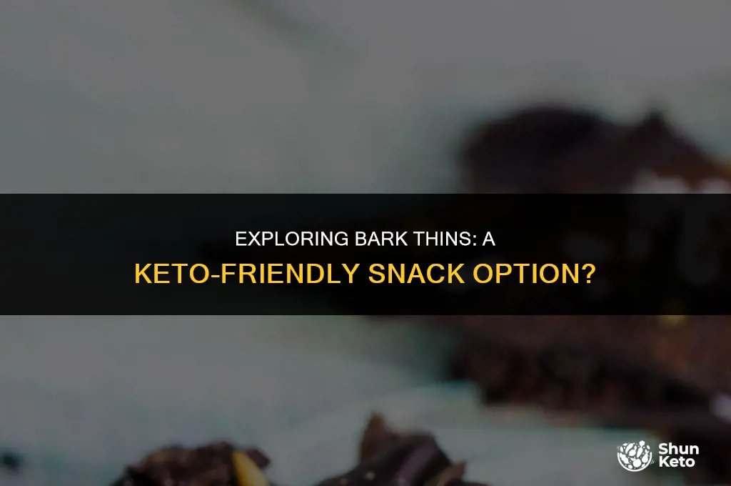 is barkthins keto friendly