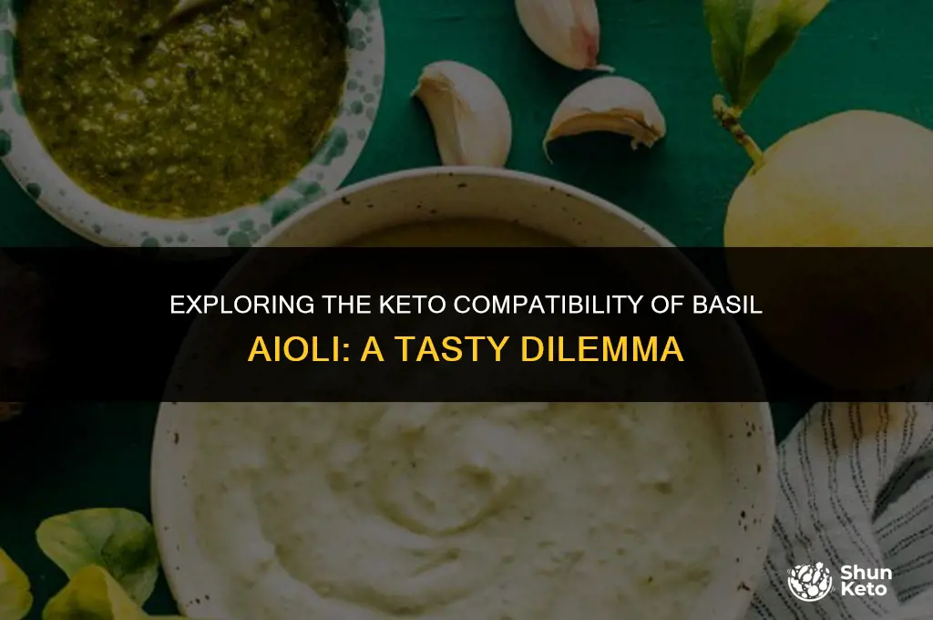 is basil aioli keto friendly