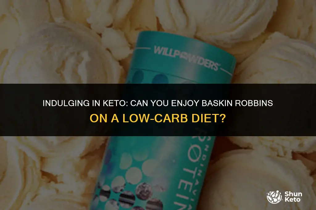 is baskin robbins keto