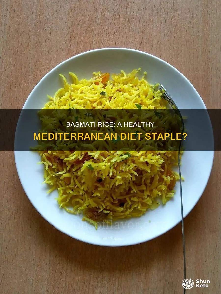 is basmati rice ok on mediterranean diet