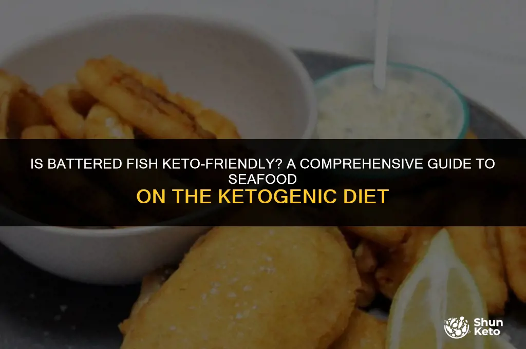 is battered fish keto