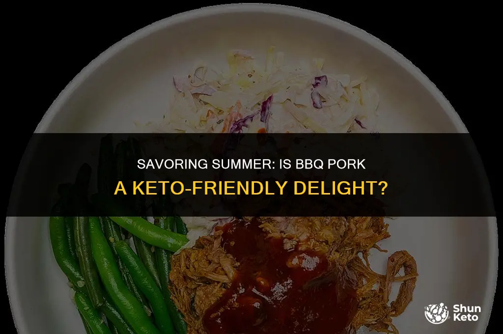 is bbq pork keto