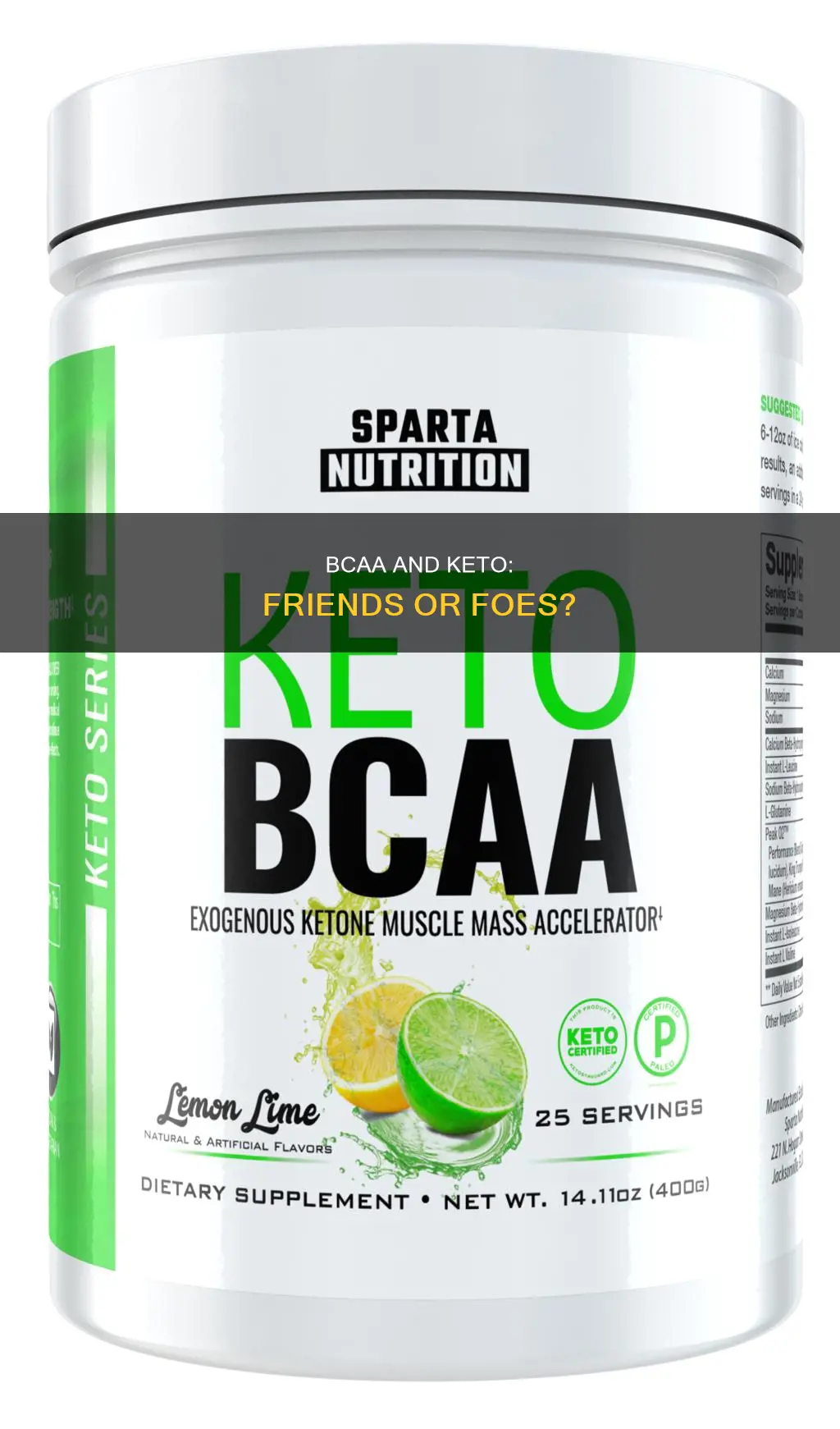 is bcaa allowed in keto