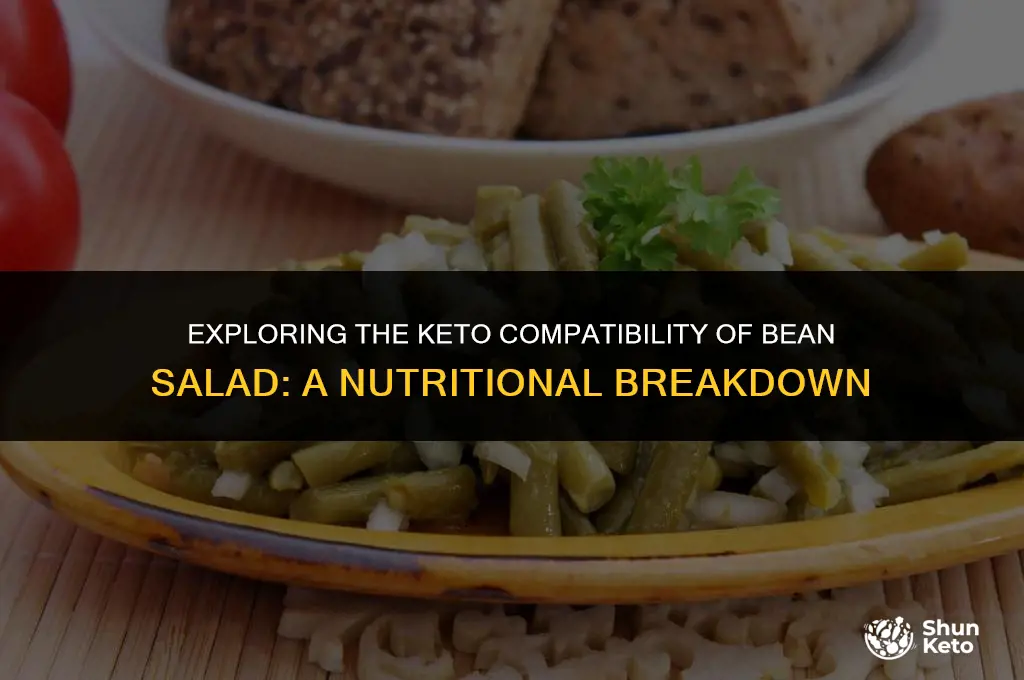 is bean salad keto friendly