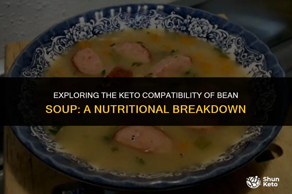 is bean soup keto
