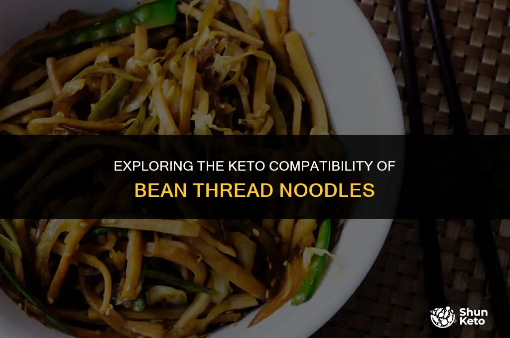 is bean thread noodles keto