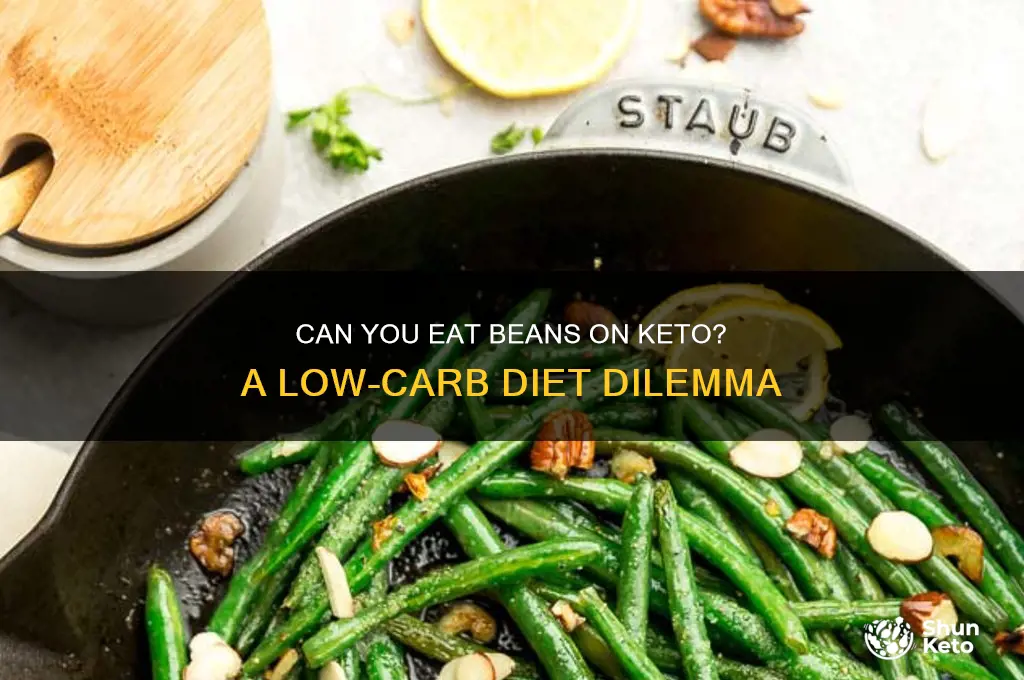 is beans allowed in keto diet