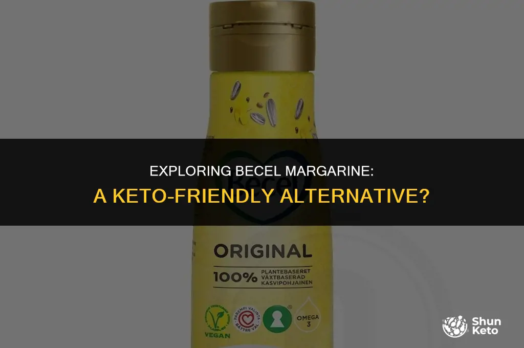 is becel margarine keto friendly