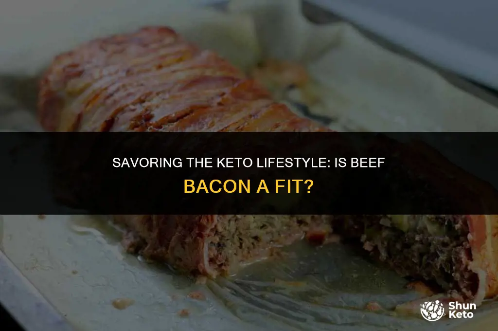 is beef bacon keto