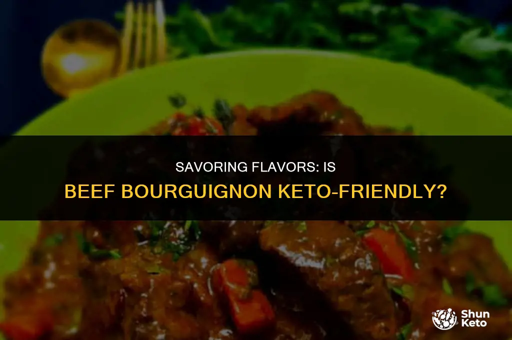 is beef bourguignon keto