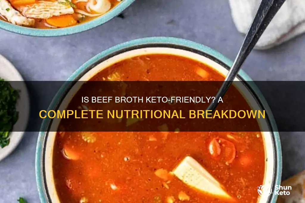 is beef broth keto