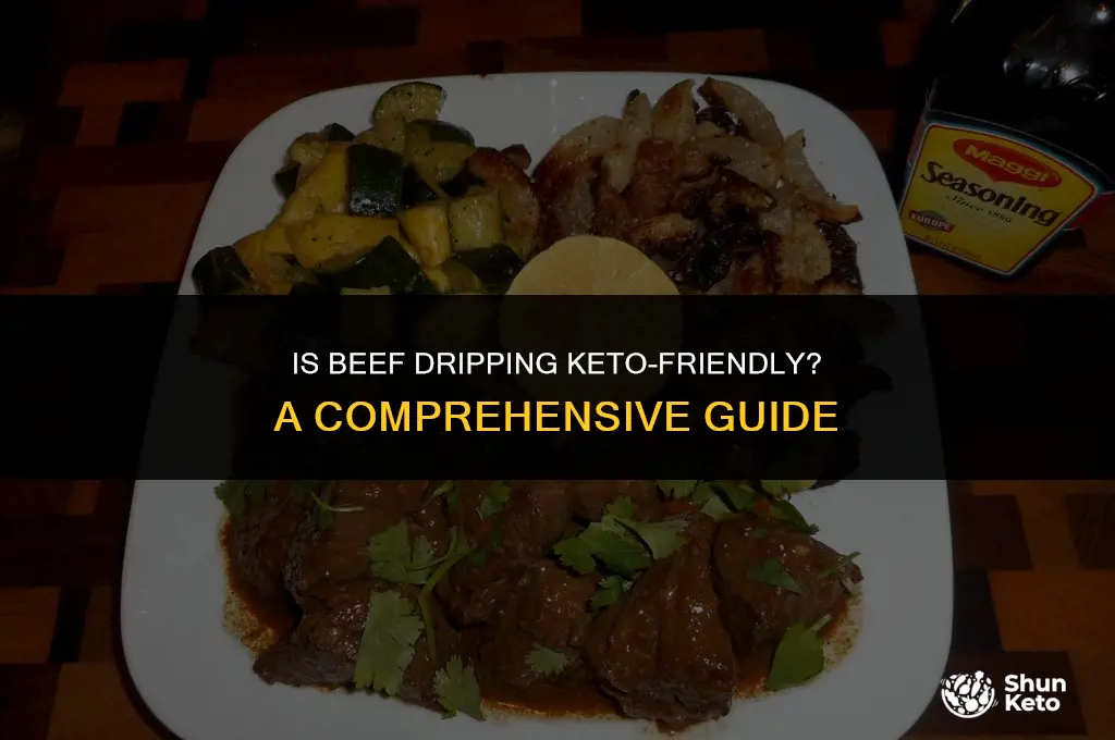 is beef dripping keto