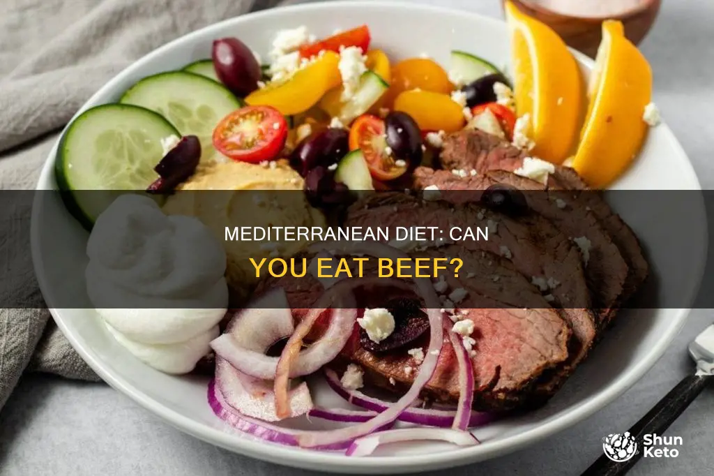 is beef in the mediterranean diet