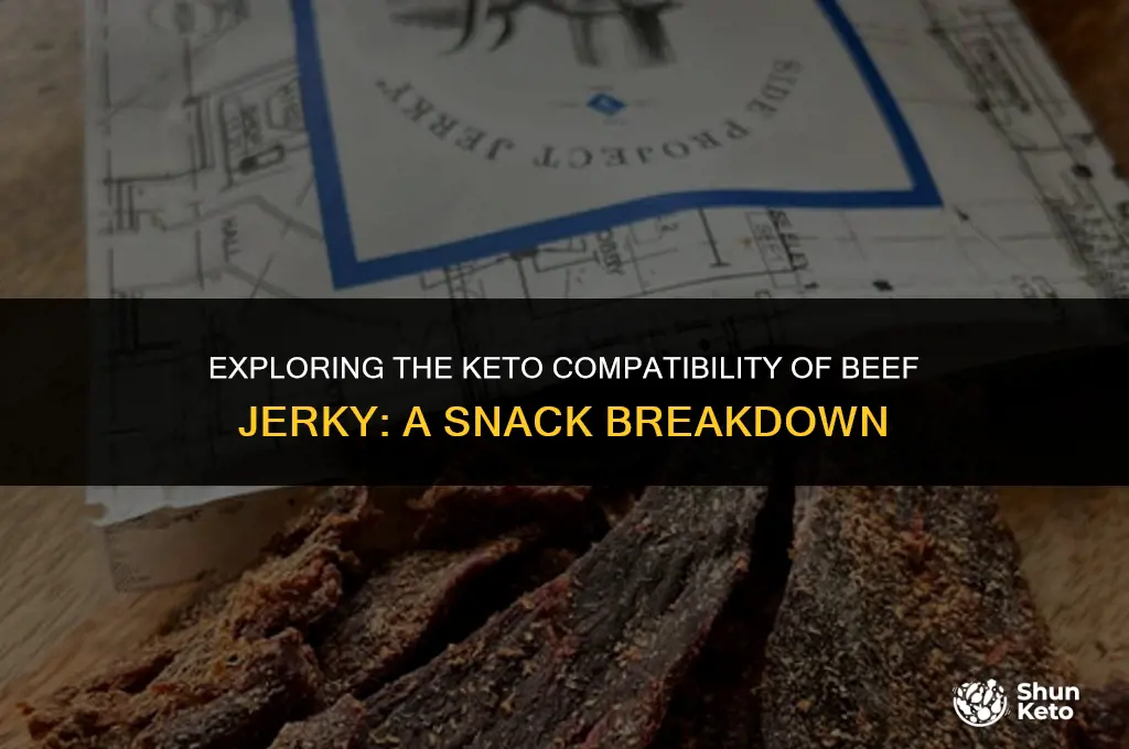 is beef jerky keto-friendly