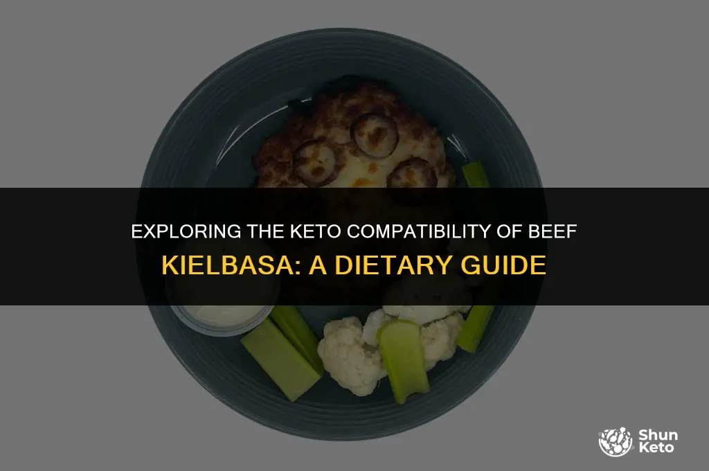 is beef kielbasa keto friendly