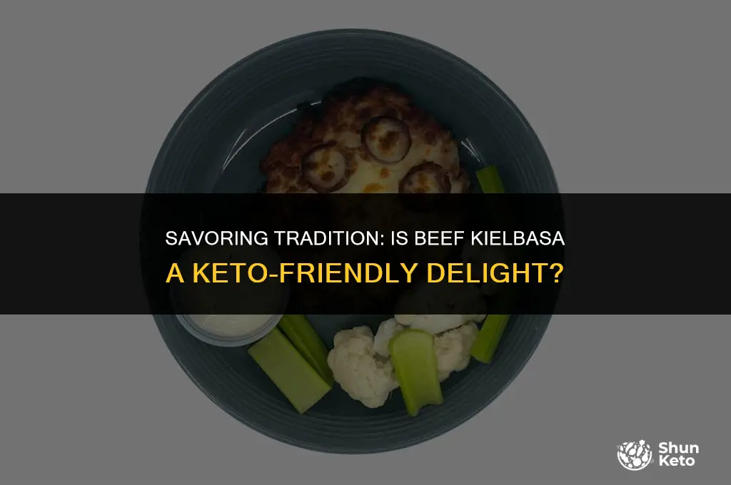 is beef kielbasa keto
