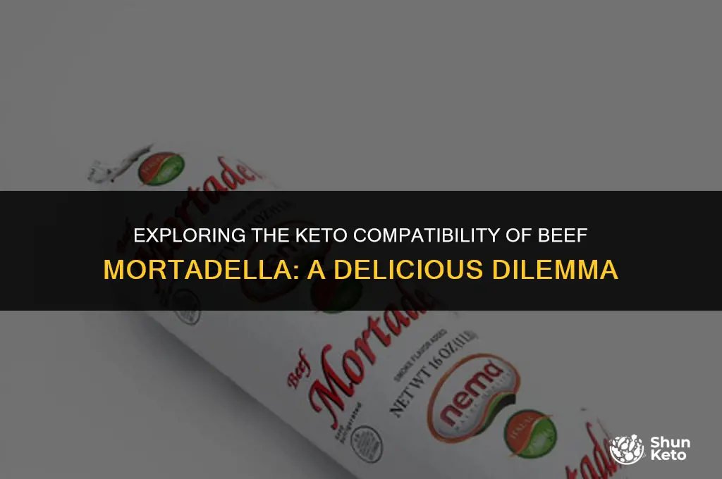 is beef mortadella keto friendly