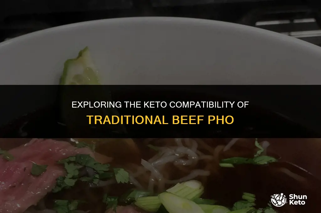 is beef pho keto friendly