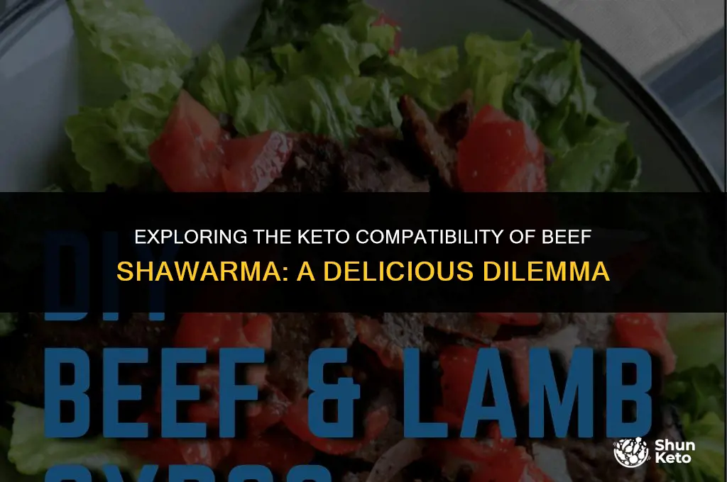 is beef shawarma keto friendly