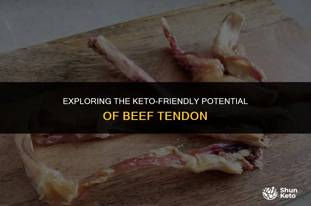 is beef tendon keto