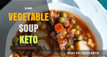 Savoring Keto: Beef Vegetable Soup for Low-Carb Comfort