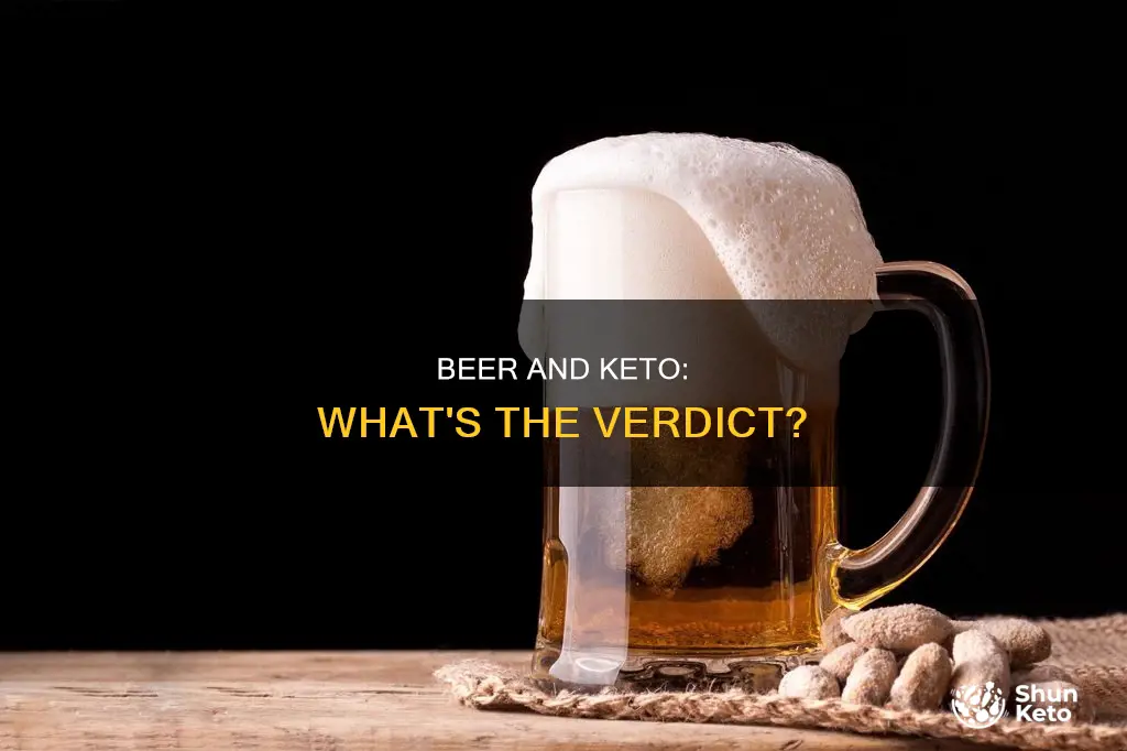 is beer allowed on keto