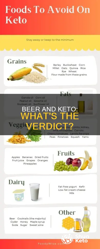 is beer ok for ketogenic diet